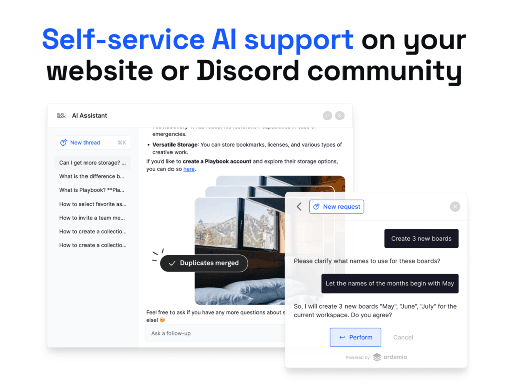 Ordemio AI Agent for Support thumbnail 3